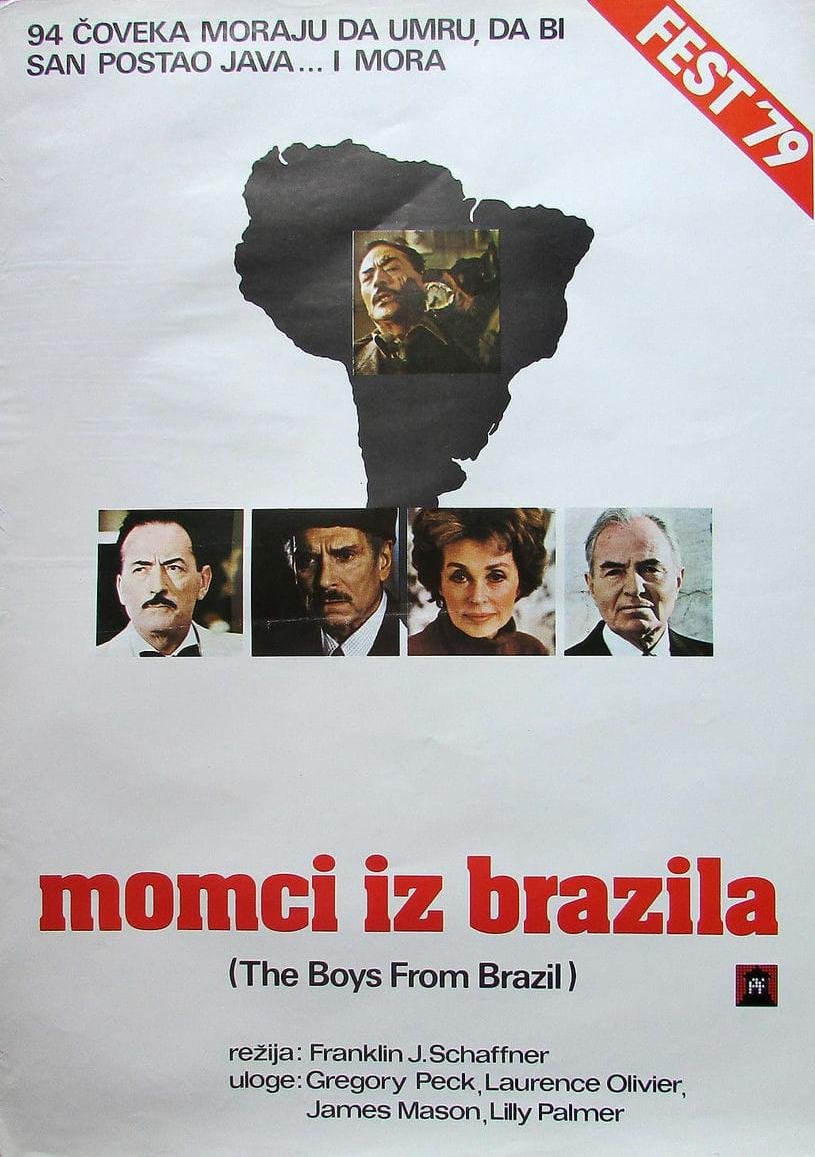 Read more about the article Godišnjica premijere filma Momci iz Brazila Franklina Schaffnera