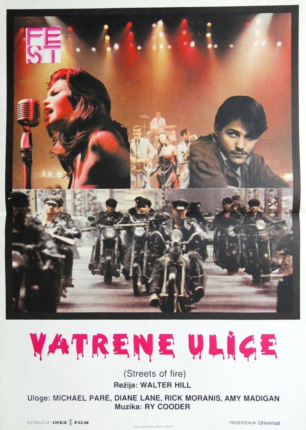 Read more about the article Godišnjica kinopremijere filma Vatrene ulice kultnog redatelja Waltera Hilla